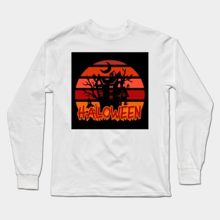 Halloween Nightmare house Long Sleeve T-Shirt